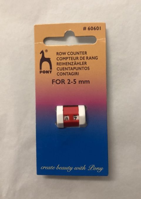 Pony Row Counter - 2-5mm Blue (60601) - Giftrapt