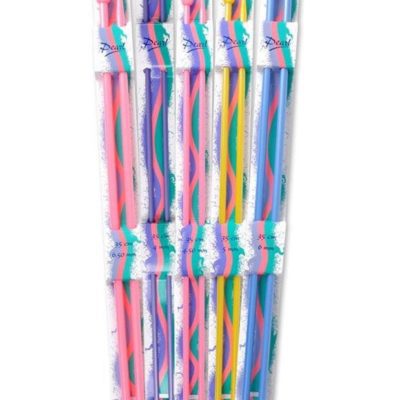 Pony Pearl Knobbed Straight Needles – 30cm (various sizes)