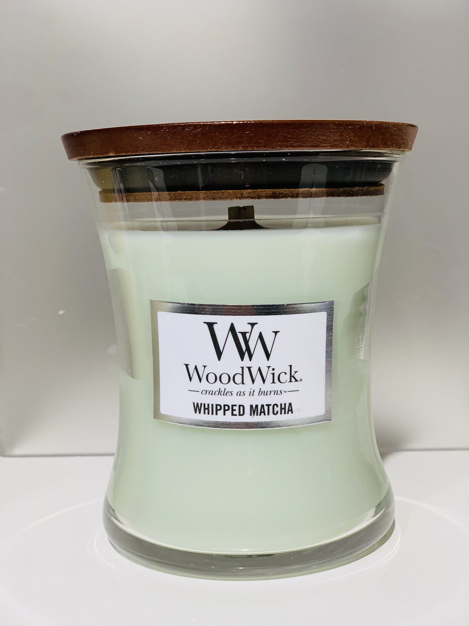 Woodwick Candle Medium Whipped Matcha Giftrapt