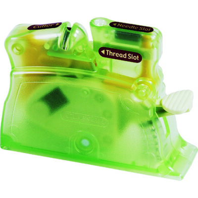 Clover Needle Threader - Desk, Green