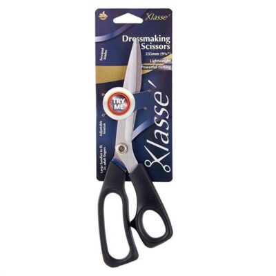 Klasse 235mm Dressmaking Scissors Serrated, Right or Left Grip