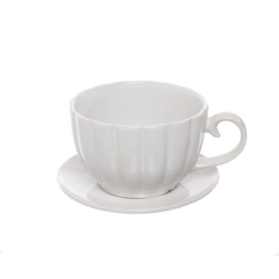 Ceramic Cup & Saucer