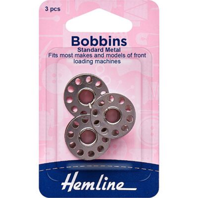 Bobbin std metal 3pk Hemline