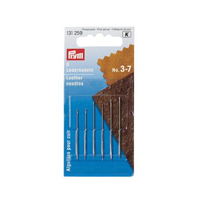 Prym Leather Needles with Triangular point