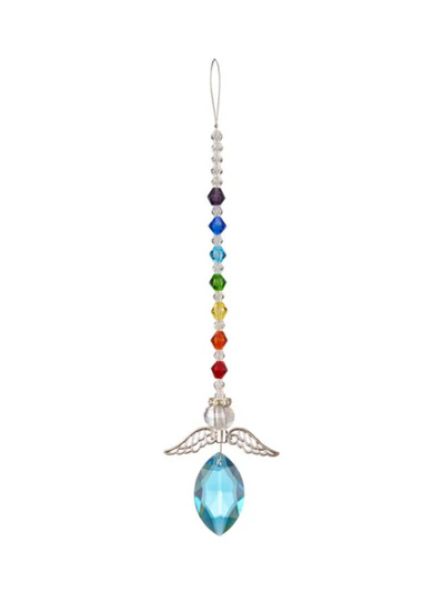 Crystal Suncatchers - Angel wings Blue or Green - Image 2