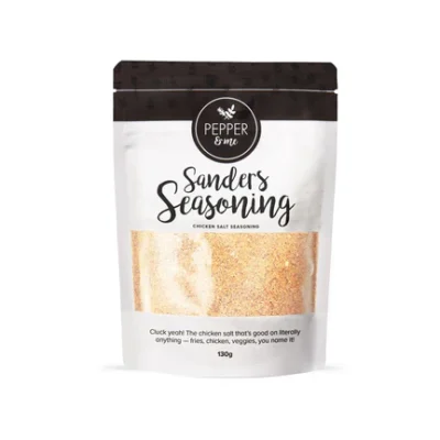Pepper & Me Sanders Seasoning