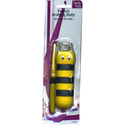 French Knitting Dolly with Tailors Awl