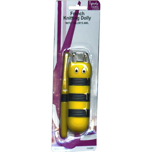 French Knitting Dolly with Tailors Awl