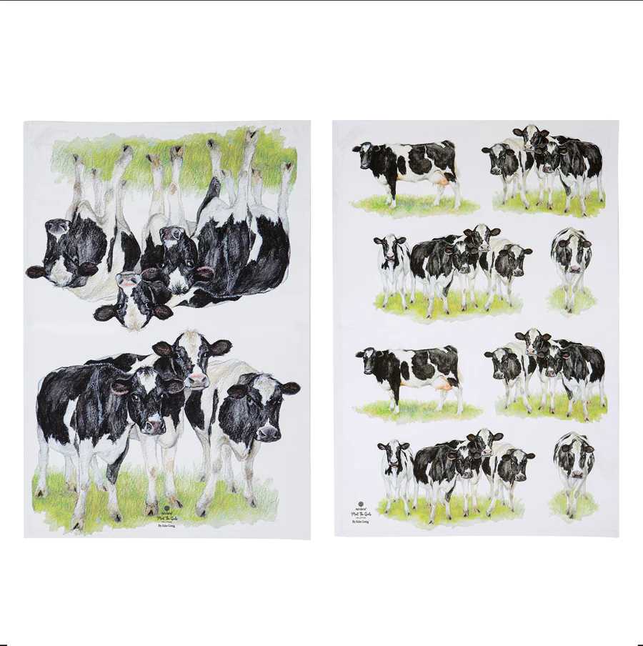 Meet The Girls 2pk Kitchen Towel