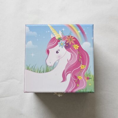 Stardust Unicorn Musical Jewellery Box Small