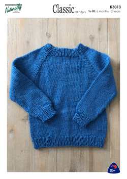 Naturally Yarns Knitting Patterns Babies NB-2yrs Children 2-8yrs 8-14yrs (Part 1) - Image 21