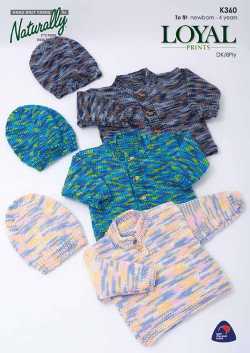 Naturally Yarns Knitting Patterns Babies NB-2yrs Children 2-8yrs 8-14yrs (Part 1) - Image 8