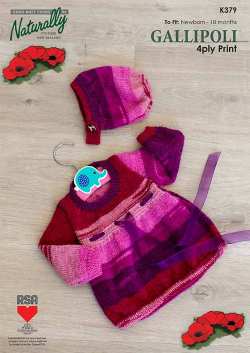 Naturally Yarns Knitting Patterns Babies NB-2yrs Children 2-8yrs 8-14yrs (Part 1) - Image 14