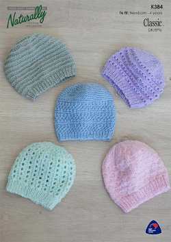 Naturally Yarns Knitting Patterns Babies NB-2yrs Children 2-8yrs 8-14yrs (Part 1) - Image 18