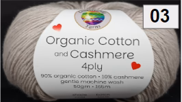 Organic Cotton & Cashmere 4ply - Image 4