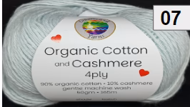 Organic Cotton & Cashmere 4ply - Image 8