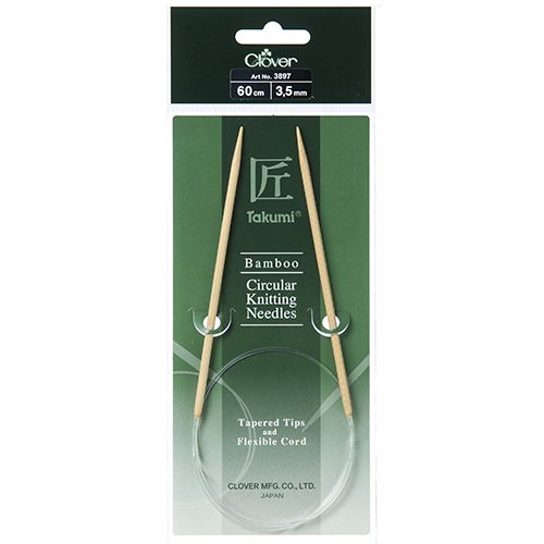 Clover Circular Knitting Needles 60cm; 80cm; 100cm - Image 2