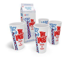 LDIT Souvenir Cup; Set of 4 or Single (Longest Drink in Town)