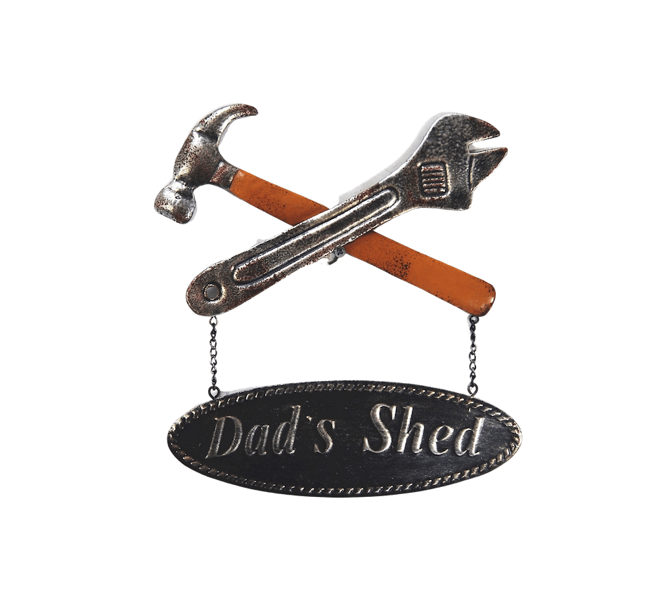 Dad's Shed - Tool Sign