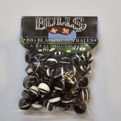 Palat-A-Bull; Big Black Bulls Balls (Blackballs) 130g