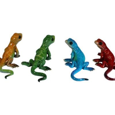 Marble look Lizard 15cm