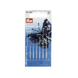 Prym Embroidery / Tapestry nlunt point Needles 18-24 x 6 pieces